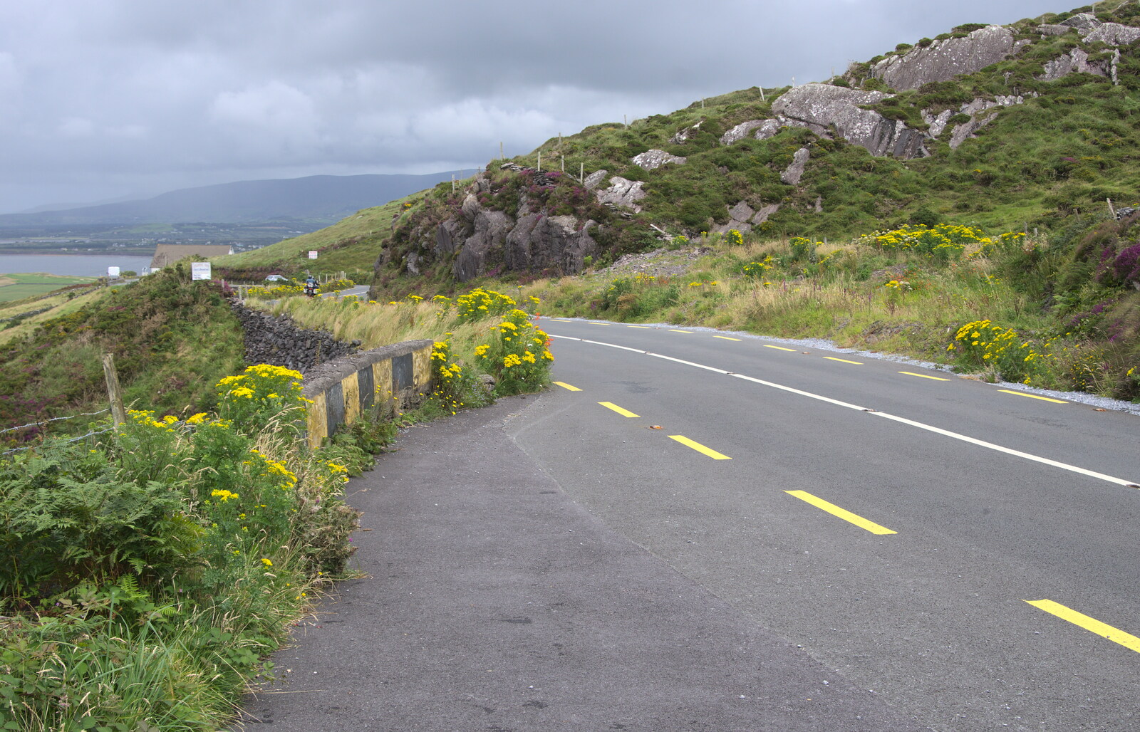 The coast road from Baile an Sceilg to An tSnaidhme, Co. Kerry, Ireland - 31st July 2017
