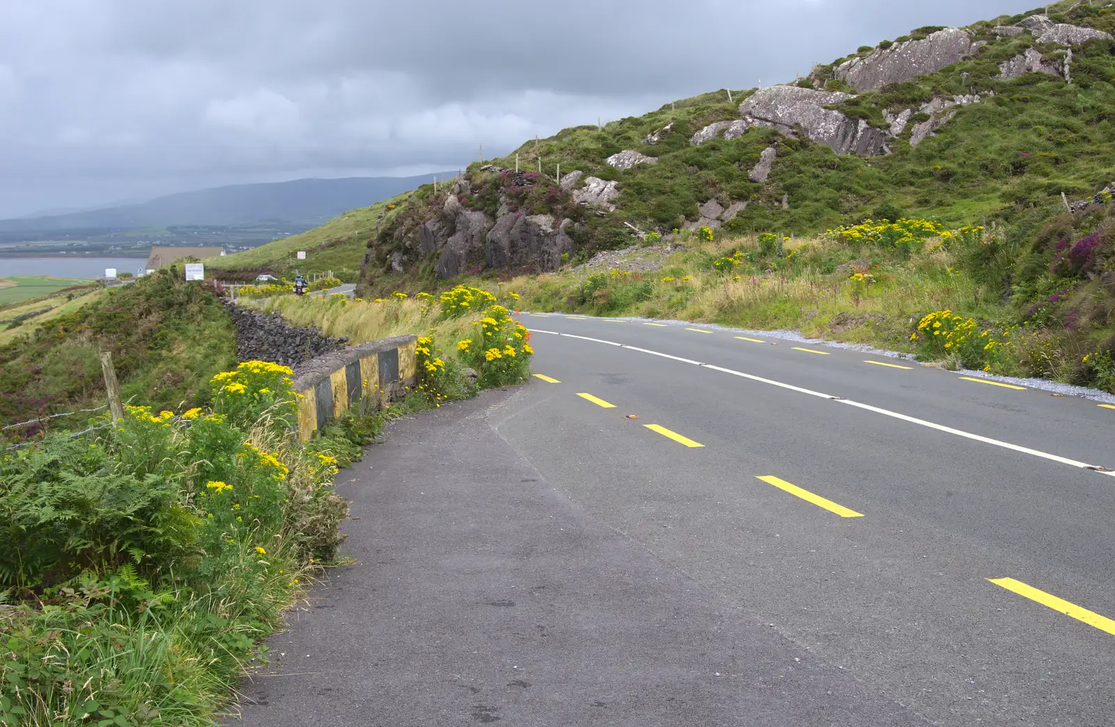 The coast road, from Baile an Sceilg to An tSnaidhme, Co. Kerry, Ireland - 31st July 2017