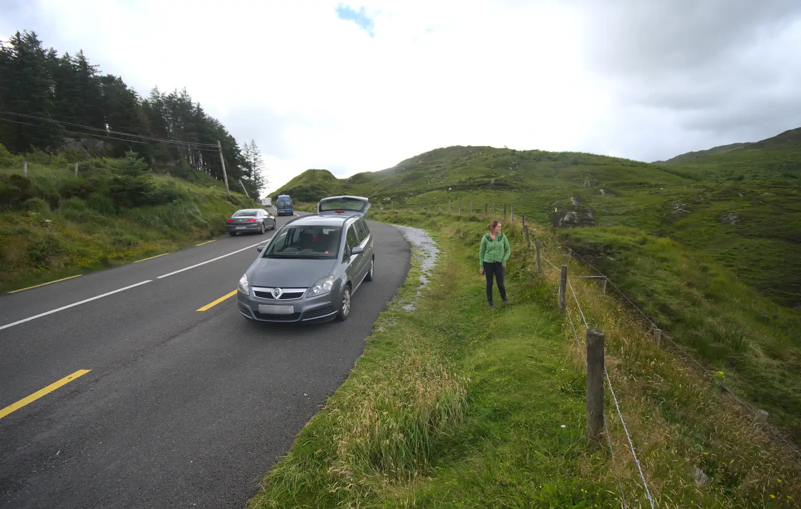 More scenery viewing, from Baile an Sceilg to An tSnaidhme, Co. Kerry, Ireland - 31st July 2017