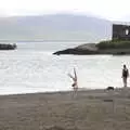 Some girl does cartwheels in the sea, Baile an Sceilg to An tSnaidhme, Co. Kerry, Ireland - 31st July 2017