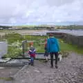 We look at graves for a bit, Baile an Sceilg to An tSnaidhme, Co. Kerry, Ireland - 31st July 2017