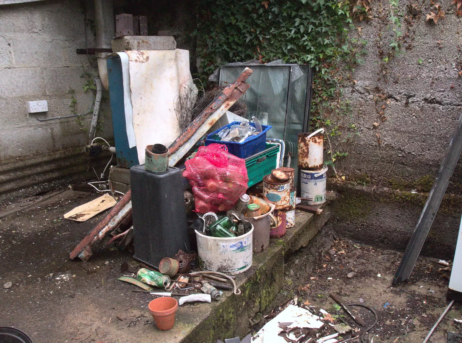 A pile of random junk, from In The Sneem, An tSnaidhm, Kerry, Ireland - 1st August 2017