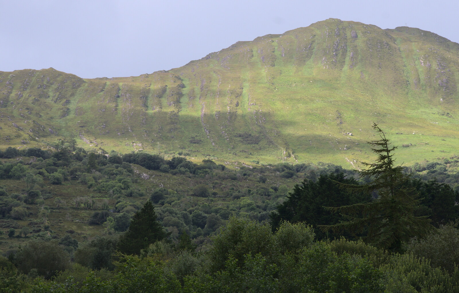 A view of mountains from In The Sneem, An tSnaidhm, Kerry, Ireland - 1st August 2017