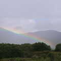 A rainbow over the mountains, In The Sneem, An tSnaidhm, Kerry, Ireland - 1st August 2017