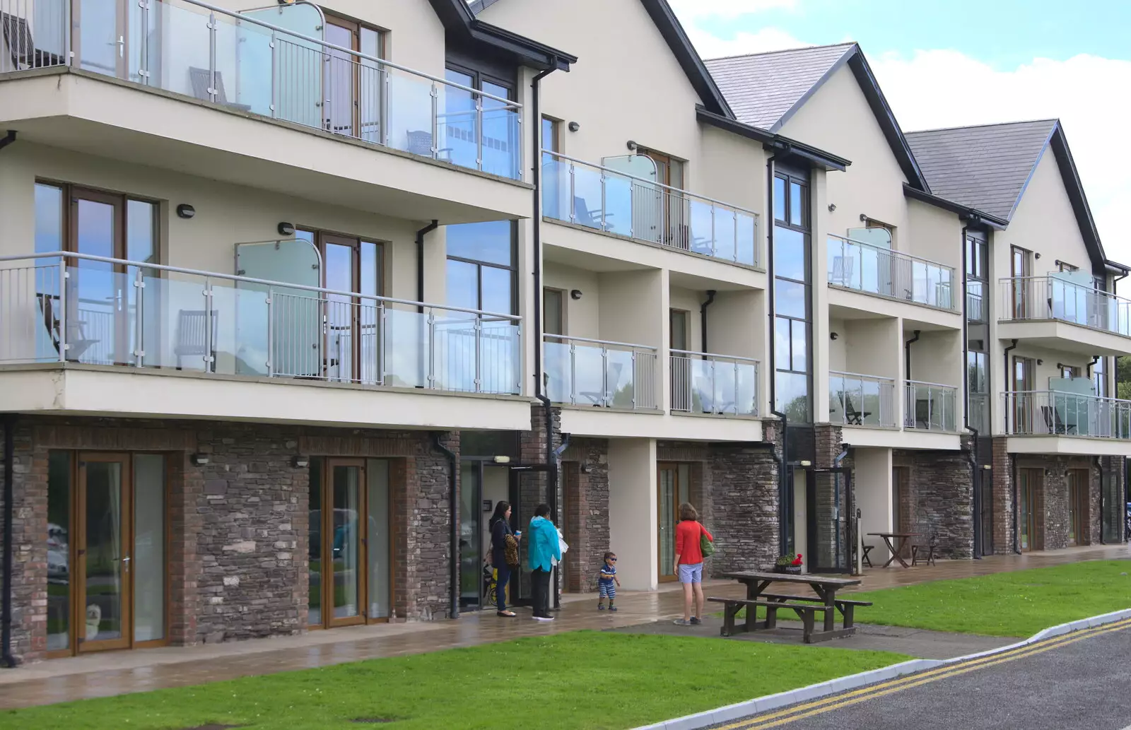 Our apartment block, from In The Sneem, An tSnaidhm, Kerry, Ireland - 1st August 2017