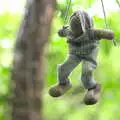 A toy hangs up in a 'fairy walk' near the hotel, In The Sneem, An tSnaidhm, Kerry, Ireland - 1st August 2017