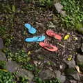 A flip-flop offering to fairies, In The Sneem, An tSnaidhm, Kerry, Ireland - 1st August 2017