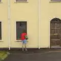 Isobel scopes out one of the derelict houses, In The Sneem, An tSnaidhm, Kerry, Ireland - 1st August 2017