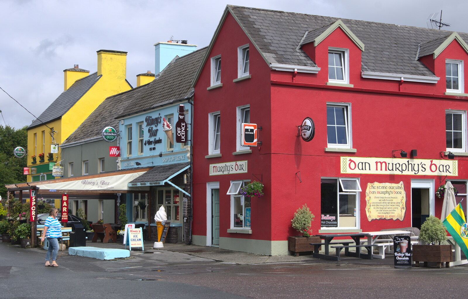 Dan Murphy's bar from In The Sneem, An tSnaidhm, Kerry, Ireland - 1st August 2017