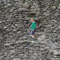 Harry looks like he's up to something, Staigue Fort and the Beach, Kerry, Ireland - 2nd August 2017