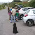 Back at the car with Philly and Davida, Staigue Fort and the Beach, Kerry, Ireland - 2nd August 2017