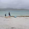 The gang on the beach, Staigue Fort and the Beach, Kerry, Ireland - 2nd August 2017