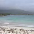 Isobel looks out on the beach, Staigue Fort and the Beach, Kerry, Ireland - 2nd August 2017