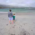 Isobel and Gabes, Staigue Fort and the Beach, Kerry, Ireland - 2nd August 2017