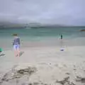 The gang run around, Staigue Fort and the Beach, Kerry, Ireland - 2nd August 2017