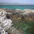 Philly regards the Caribbean-style waters, Staigue Fort and the Beach, Kerry, Ireland - 2nd August 2017