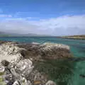 Deep aquamarine sea, Staigue Fort and the Beach, Kerry, Ireland - 2nd August 2017