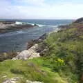 Looking out to sea, Staigue Fort and the Beach, Kerry, Ireland - 2nd August 2017