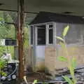 Nosher finds a prize: a derelict petrol station, A Seafari Boat Trip, Kenmare, Kerry, Ireland - 3rd August 2017