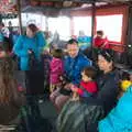 A boat full of passengers, A Seafari Boat Trip, Kenmare, Kerry, Ireland - 3rd August 2017