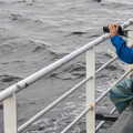 James with binoculars, A Seafari Boat Trip, Kenmare, Kerry, Ireland - 3rd August 2017