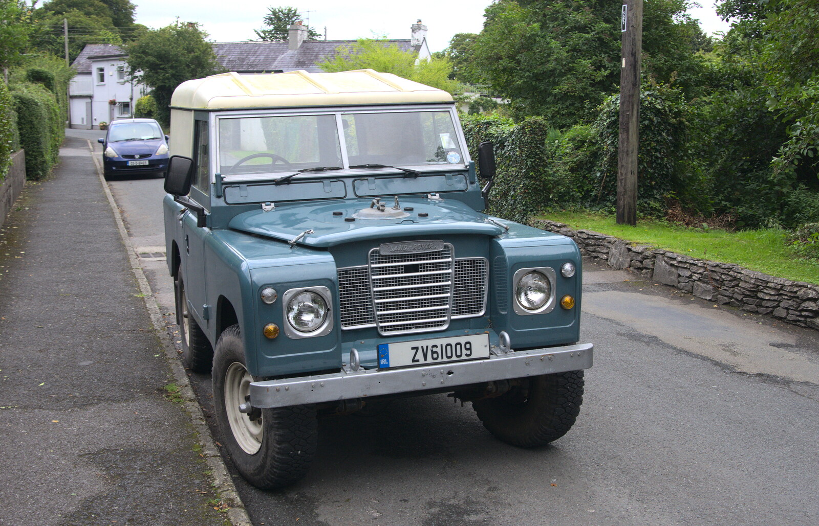A nice old Land Rover from A Seafari Boat Trip, Kenmare, Kerry, Ireland - 3rd August 2017