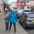 Harry and Isobel, walking back to the car, A Seafari Boat Trip, Kenmare, Kerry, Ireland - 3rd August 2017