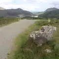 The boys find another rock to climb on, The Annascaul 10k Run, Abha na Scáil, Kerry, Ireland - 5th August 2017