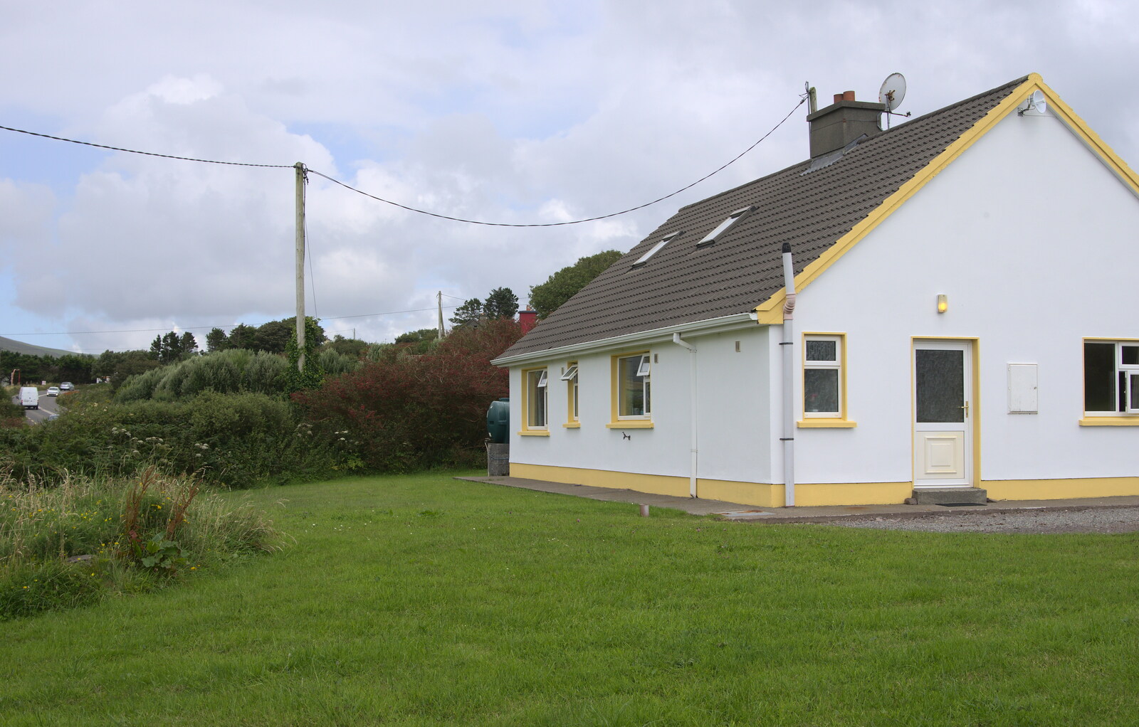 Our Lios Póil cottage from The Annascaul 10k Run, Abha na Scáil, Kerry, Ireland - 5th August 2017