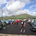 Isobel warms up, The Annascaul 10k Run, Abha na Scáil, Kerry, Ireland - 5th August 2017