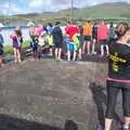 More warming up, The Annascaul 10k Run, Abha na Scáil, Kerry, Ireland - 5th August 2017