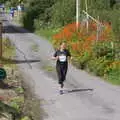 Isobel runs down the hill, The Annascaul 10k Run, Abha na Scáil, Kerry, Ireland - 5th August 2017