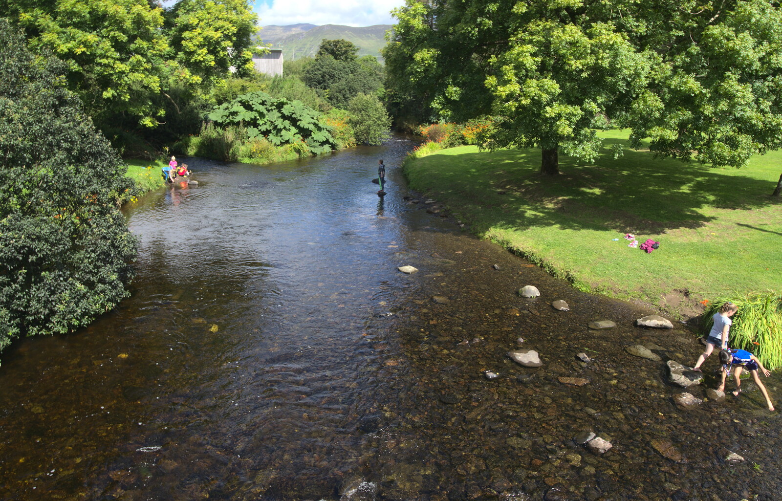 A river runs through it from The Annascaul 10k Run, Abha na Scáil, Kerry, Ireland - 5th August 2017