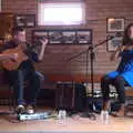 Guitar and fiddle action, Minard Beach and Ceol Agus Craic, Lios Póil, Kerry - 6th August 2017