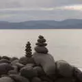 Stacked pebbles on the beach, Minard Beach and Ceol Agus Craic, Lios Póil, Kerry - 6th August 2017