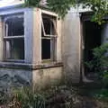 A bay window in the derelict house, Surfing Achill Island, Oileán Acla, Maigh Eo, Ireland - 8th August 2017