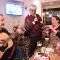 There's some frantic guitar. From Wicklow!, Surfing Achill Island, Oileán Acla, Maigh Eo, Ireland - 8th August 2017