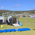 Various surf boards at Surf le Tomás, Surfing Achill Island, Oileán Acla, Maigh Eo, Ireland - 8th August 2017