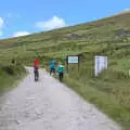 The road to Slievemore, Surfing Achill Island, Oileán Acla, Maigh Eo, Ireland - 8th August 2017