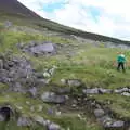 Up in the deserted village of Slievemore, Surfing Achill Island, Oileán Acla, Maigh Eo, Ireland - 8th August 2017