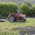 A derelict Massey-Ferguson 135 tractor, A Bike Ride to Mulranny, County Mayo, Ireland - 9th August 2017