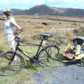 Isobel looks out, A Bike Ride to Mulranny, County Mayo, Ireland - 9th August 2017