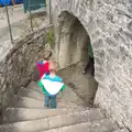 We head off into a tunnel, From Achill to Strokestown, Mayo and Roscommon, Ireland - 10th August 2017