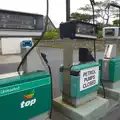 Closed petrol pumps, From Achill to Strokestown, Mayo and Roscommon, Ireland - 10th August 2017