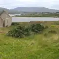 An out-house has lost its roof, From Achill to Strokestown, Mayo and Roscommon, Ireland - 10th August 2017