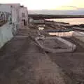 The derelict swimming pools of Dun Laoghaire, Fire and Water: The Burning of the Blackrock Centre, County Dublin, Ireland - 12th August 2017