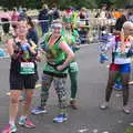 Some runners pose for the camera, Isobel's Rock'n'Roll Half Marathon, Dublin, Ireland - 13th August 2017