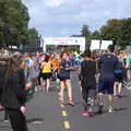 The finishing line, Isobel's Rock'n'Roll Half Marathon, Dublin, Ireland - 13th August 2017