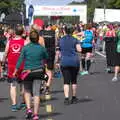 Runners at the finishing line, Isobel's Rock'n'Roll Half Marathon, Dublin, Ireland - 13th August 2017