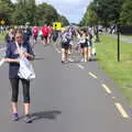 Isobel checks her kit bag, Isobel's Rock'n'Roll Half Marathon, Dublin, Ireland - 13th August 2017